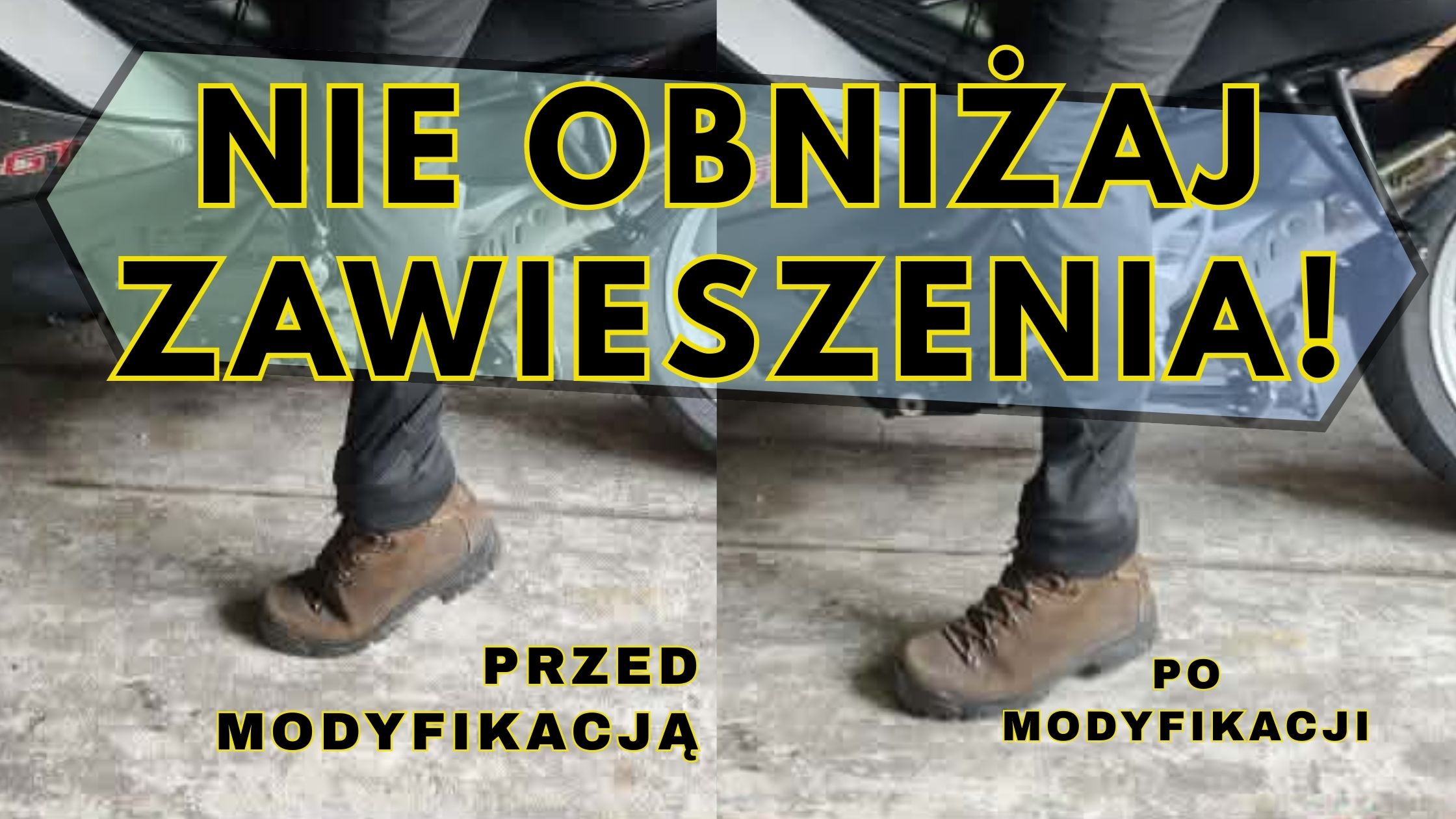 Za wysoki lub za niski motocykl?